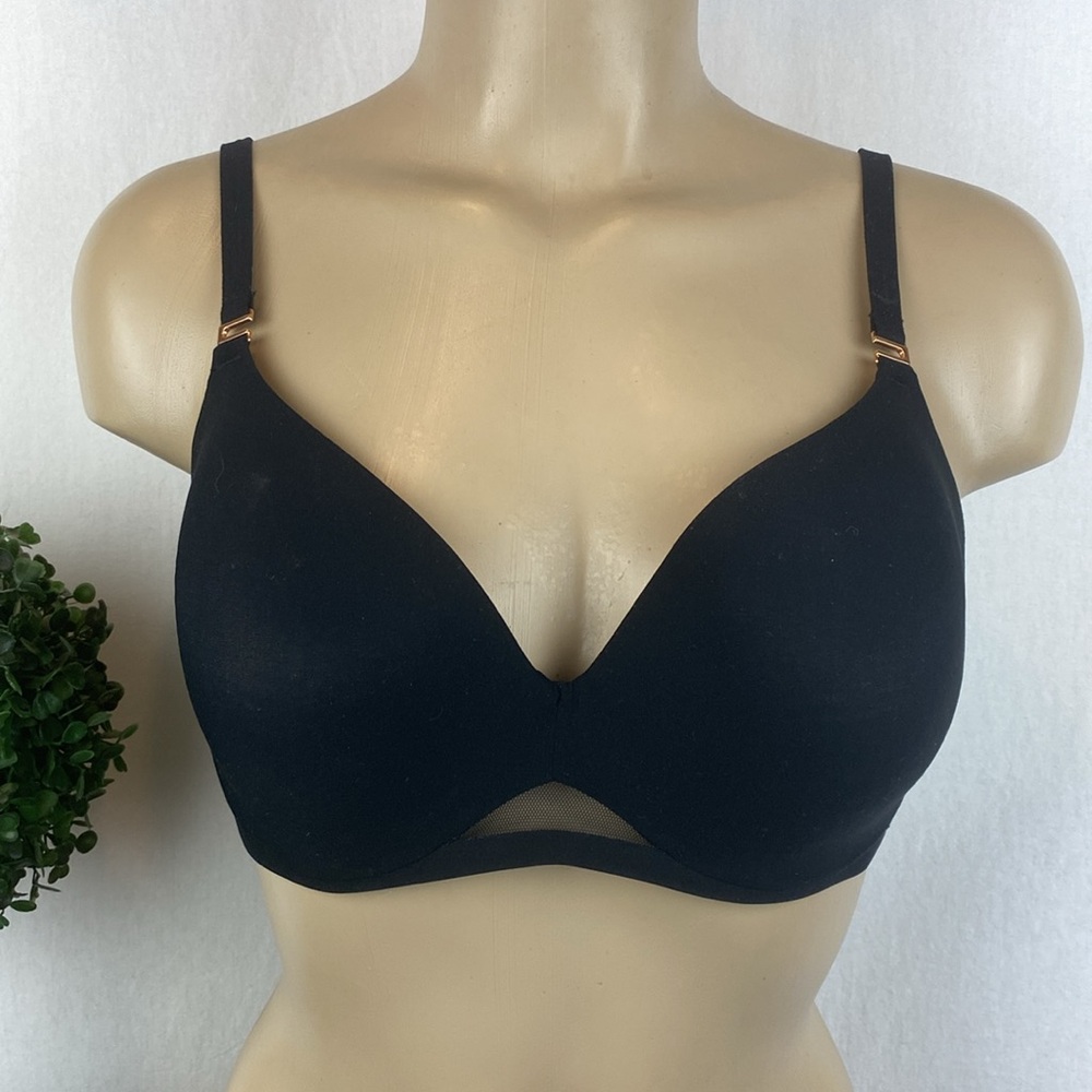 Soma Black Bodify Perfect Coverage Underwire Bra … - image 2